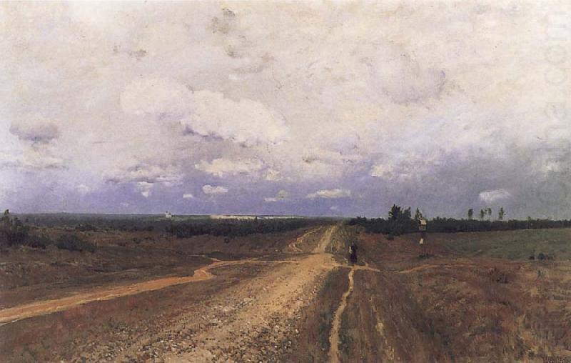 Isaac Levitan The Vladimirka Road